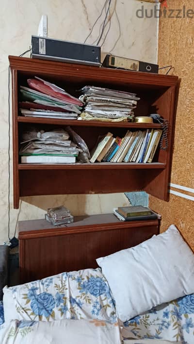 سرير خشب زان للبيع متاح البيع بالمكتبه أو من غير