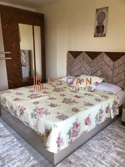 Furnished apartment for rent in Madinaty, first floor, 124 square meters.