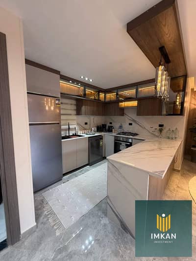 A 163m² finished apartment, ready for immediate occupancy, is for sale in installments over 12 years in New Garden City Compound, New Administrative C