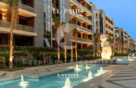 Last Unit Apartment Fully Finished Ready To move in El Patio Oro New Cairo By La Vista For Sale Limited Time Offer