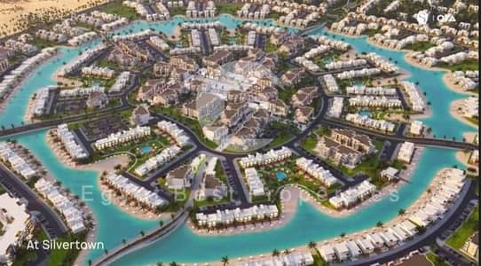 بسعر اول طرح شاليه مطل علي البحر للبيع بمقدم 5% فقط و بالتقسيط علي 8 سنين في سيلفر ساندس ل اورا الساحل الشمالي