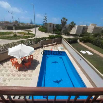 Villa Brave Pool Doreen for Rent 4 Rooms in Al-Shorouk Village with a Panoramic Sea View