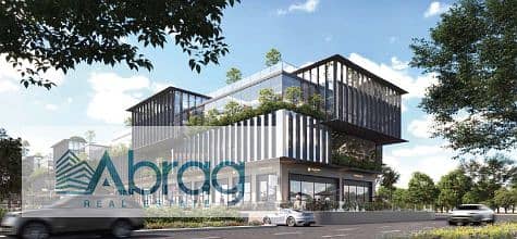 Administrative office on the axis in Sheikh Zayed, WEST MARK installment next to Centroda Mall with a down payment of 10% and an installment over 8 years
