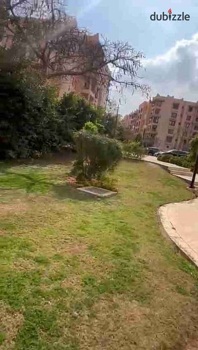 شقه 118م للايجار في الرحاب قانون جديد دور أرضي بحديقة