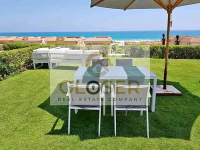 شاليه عالبحر و بجاردن خاص +متشطب بالتكييفات ف تلال العين السخنة، بجوار لا فيستا السخنة.