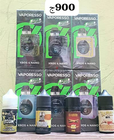 فيب بود جديد متبرشم اكس روس فابريسو  VAPORESSO XROS PRO