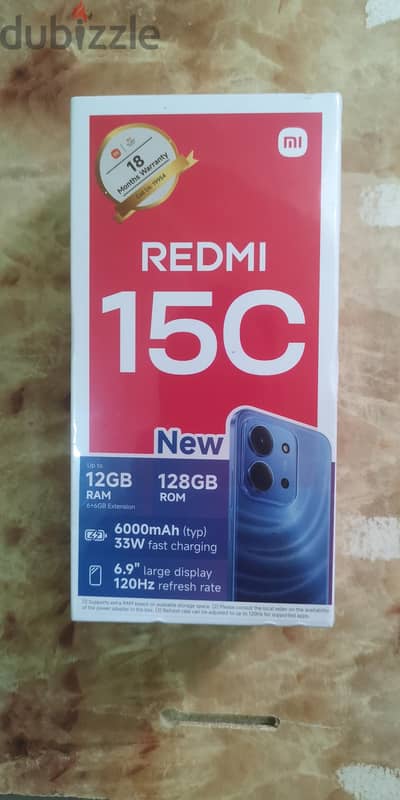 جهاز جدبد redmi 15c