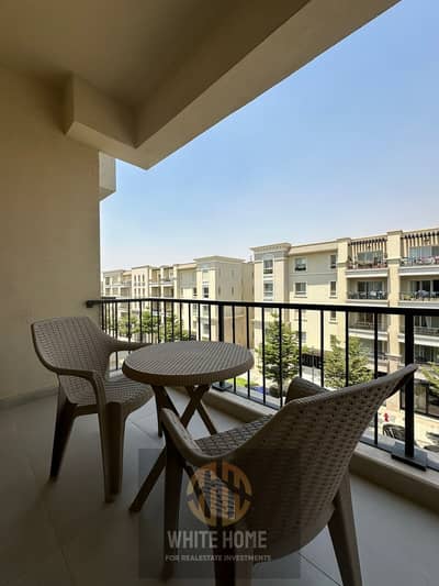 Apartment fully furnished for rent in Mivida Compound New Cairo, in Boulevard, near to pool & restaurants, Cafes , Schools Banks & sodic & Lake view .