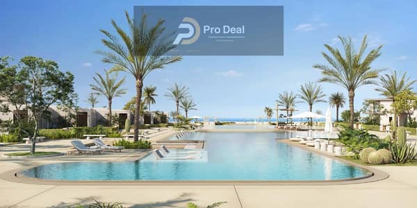 Last cabin for sale, ready in one year, in Amwaj, 38m² + 12m² terrace