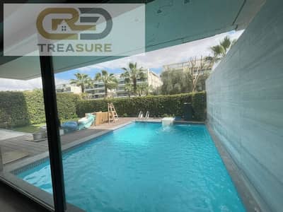 شقه بجاردن وحمام سباحه مفروشه للايجار في ليك فيو ريزيدنس - القاهره الجديده - Lake View Residence - new cairo