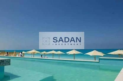 شاليه بفيو مميز في قريه مزارين في قلب العلمين الجديده الساحل الشمالي