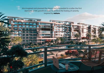 With a 10% down payment and a 10% discount, your apartment is furnished with air conditioning, 126 meters, two rooms, in the heart of R7 central garden, with a monthly installment of 57 thousand, Rivan compound delivery from one to two years.