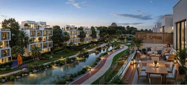 A fantastic apartment for sale, fully finished, with a down payment of 675,000 EGP, in the heart of the Golden Square, Fifth Settlement, New Cairo.