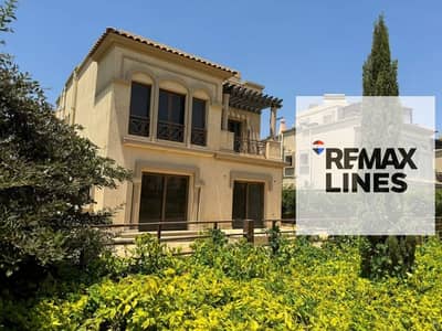 Standard Alwan Villa for sale in Madinty, immediate delivery, open garden view, unfurnished, at Twin House price