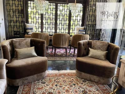 للبيع توين هاوس بحديقة مميز متشطب بالتكييفات والمطبخ فى أليجريا - الشيخ ذايد  For Sale Twinhouse with Garden,in Allegria - Sheikh Zayed