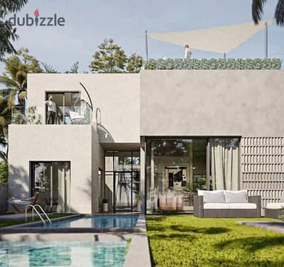 Modern Villa with Open view in Rafts in front of Beverly Hills and Novella