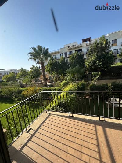 شقة للايجار في كمبوند ويستاون سوديك فيو لاند سكيب  مفروشة بالكامل  مساحة : 205 م