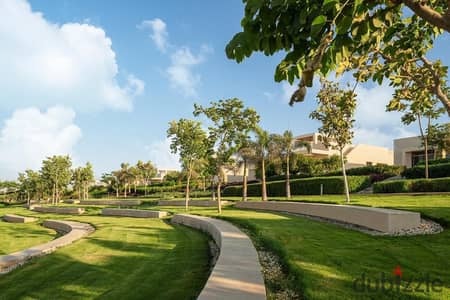 للبيع شقه اقساط و تشطيب كامل كمبوند O west - Club Residence اوراسكوم