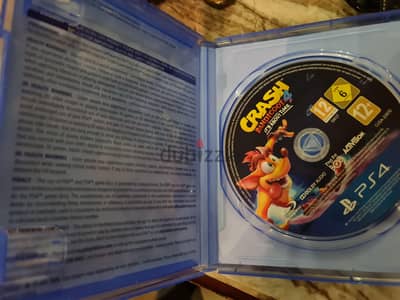 Crash PS4 New CD
