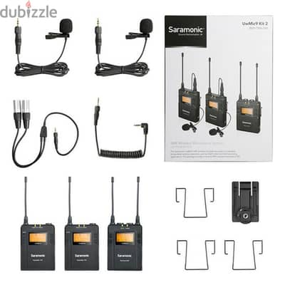 Saramonic UHF 2 in 1 pack wireless microphone
