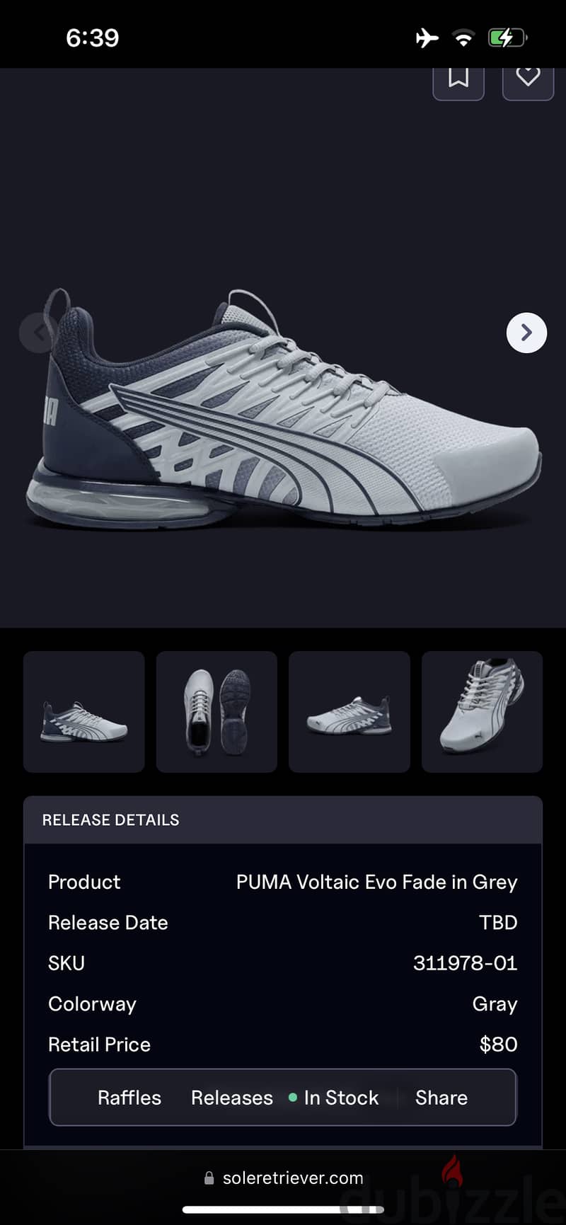 Original puma size 40 from America 6