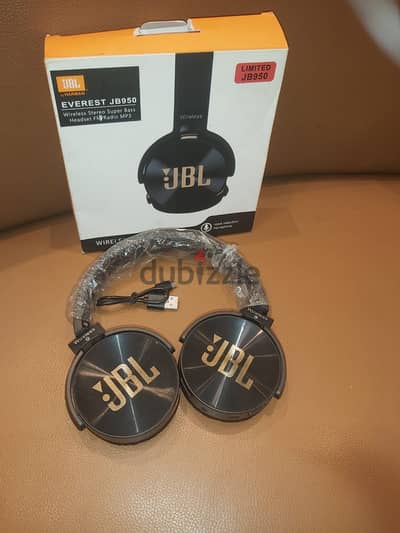 Headphones JBL JB950 WIRELESS RADIO FM MP3 VERY GOOD BATERRY