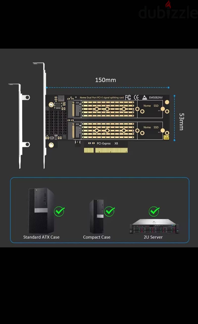 محول ssd m. 2 nvme 3
