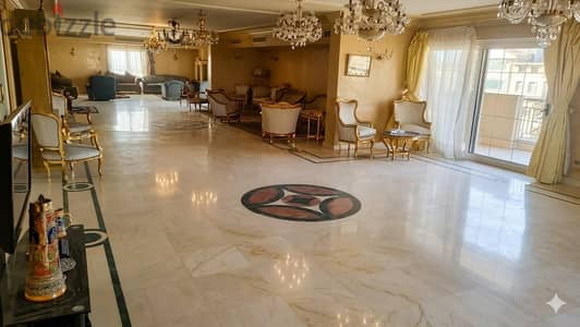 شقه للبيع  ٨٠٠ متر ( بالفرش كامل)  شارع الحرية  مصر الجديدة من المالك