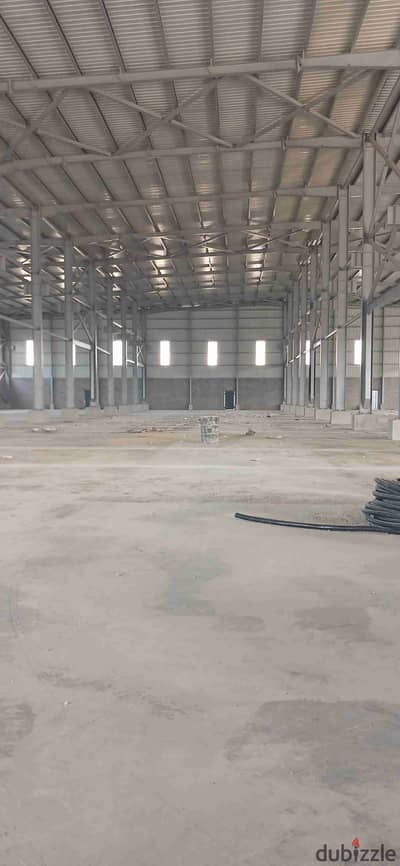 للبيع مصنع هندسي ١٢٠٠٠م صافي ٧٠٠٠م بالعاشر من رمضان
