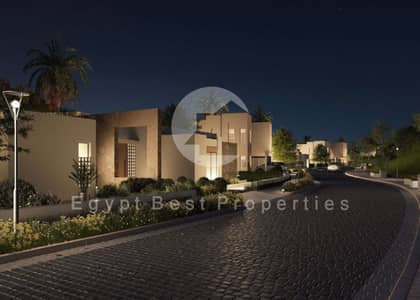 تاون هاوس مميز للبيع في الجونة الجديدة – البحر الأحمر، بإطلالة بانورامية مباشرة على اللاجون، تشطيب كامل، من شركة أوراسكوم، بمقدم 10% وتقسيط حتى 8 سنوا