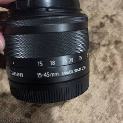 عدسه كيت لينس زوم EF-M 15-45mm f/3.5-6.3 IS STM