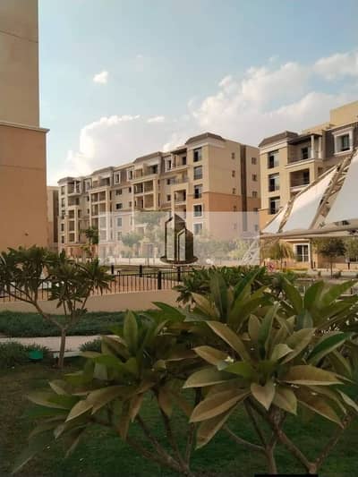 أقل من سعر الماركت شقه برايم لوكيشن View villa's بكمبوند سراي Sarai سور بسور مع مدينتي . .