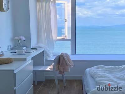بجوار بورتو السخنه شاليه بجاردن 46م للبيع في العين السخنه بمقدم 10% متشطب فندقي و Hotel View بجوار الجلاله