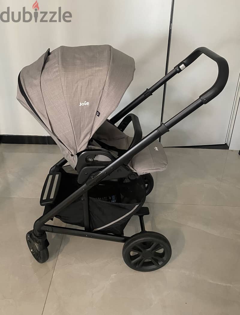 Joie chrome stroller with box 3