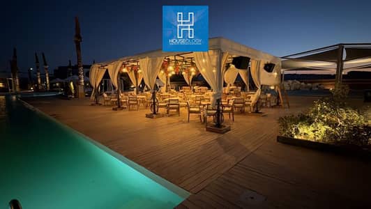 Ready to move a fully finished chalet with a garden 285m in a prime location in Naia Bay, Ras El Hekma, with a 10-year installment