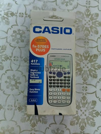 الي حاسبه كاسيو casio fx-570ESPLUS