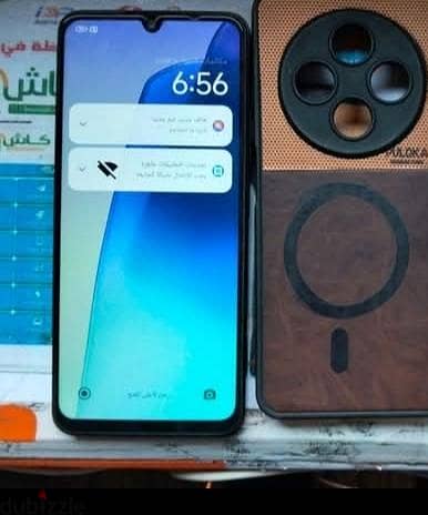 جهاز ريدمي 14c بدون عيوب ذاكره 256  +8 رام