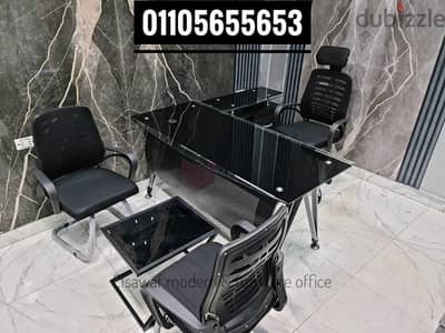 مكتب مدير،مكاتب زجاج سيكوريت،manger office,مكاتب اداريه،مكاتب زجاجيه