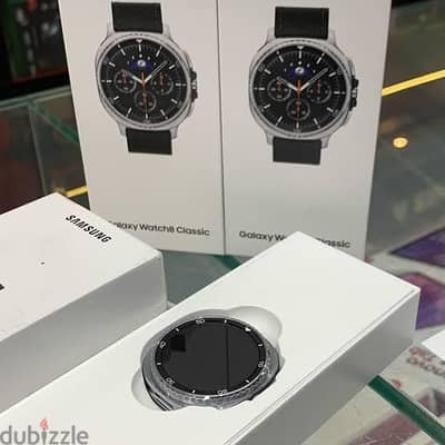 Samsung Galaxy watch 8 classic 46m silver