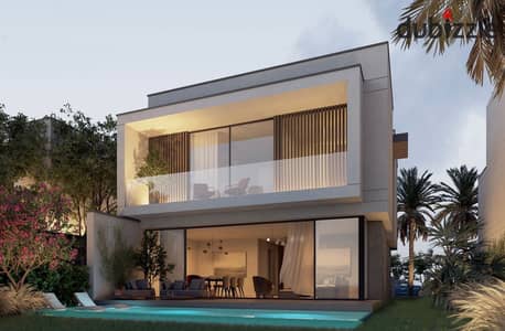Stand alone villa for sale in Nmq Compound, Sheikh Zayed, directly on Waslet Dahshur road