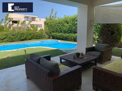 Chalet with private pool For Sale in Hacienda bay North Coast 1st row on lagoon Fully Furnished