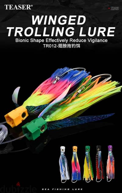 winged lures for trolling