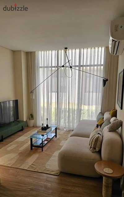 2 beds apartment, special view for sale in O West Compound 6th October