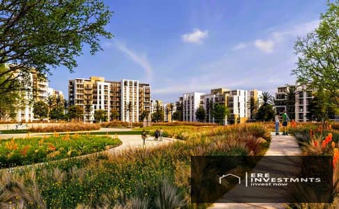 Fully finished with AC`s Apartment for sale (Without Over) at very prime location in Zed East New Cairo