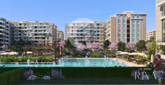 luxury apartment 5% DP 8y installment at el patio riva New Cairo