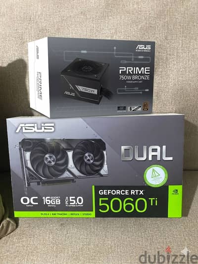 ASUS 5060TI 16G + ASUS 750W BRONZE