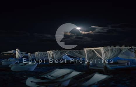 شاليه رائع، مُجهز بالكامل، بإطلالة على البحيرة في بيت البحر - سيدي حنيش - الساحل الشمالي