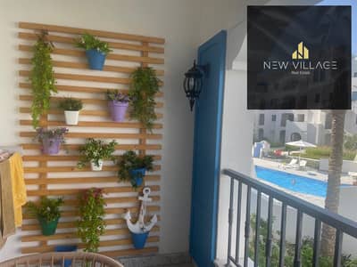 2 Bedrooms Chalet in Greek Marassi | First Floor | Pool View | 76 sqm | Premium Terrace & Ceiling Designs