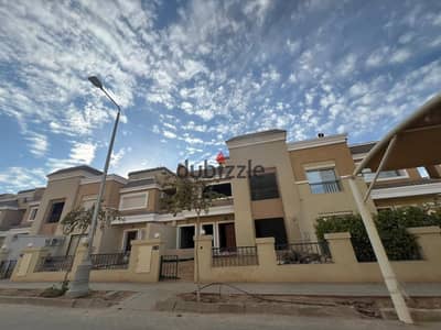 توين هاوس بأقل من سعر الماركت استلام فوري للبيع في سراي مدينة المستقبل موقع مميز على فيلات فيو Sarai Mostakbal City