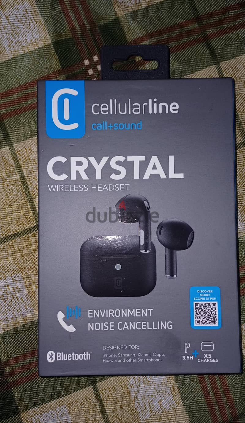 Cellularline Crystal Wireless Headset 2
